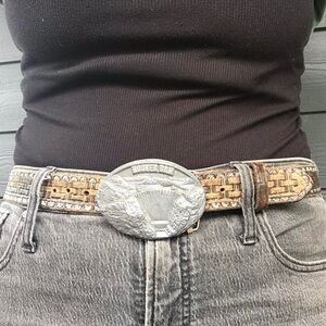 Hoover dam belt buckle